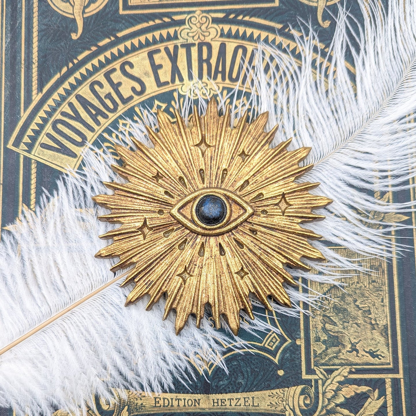 Soleil sacré ex voto decoration murale mystique