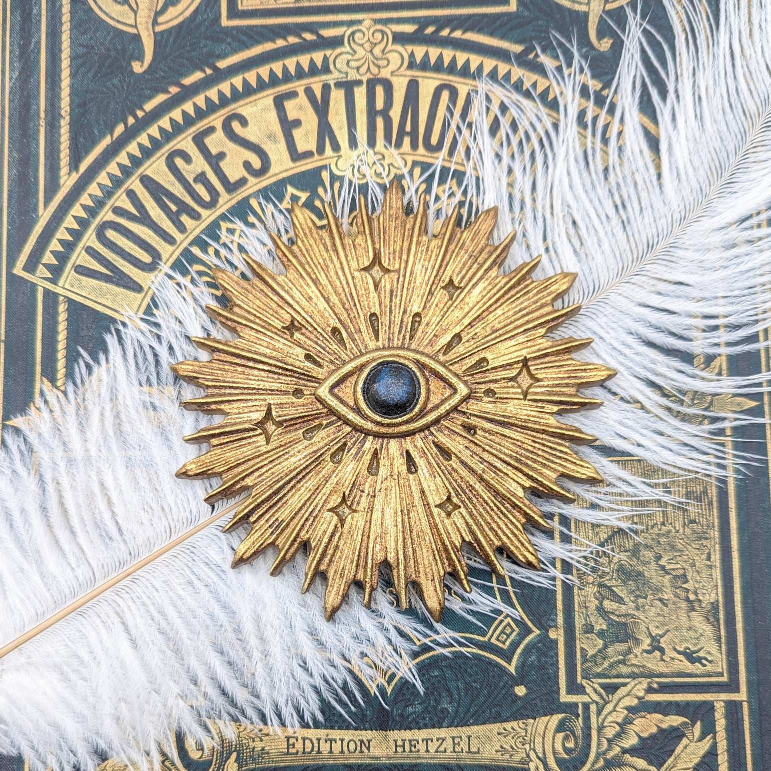 Soleil sacré ex voto decoration murale mystique