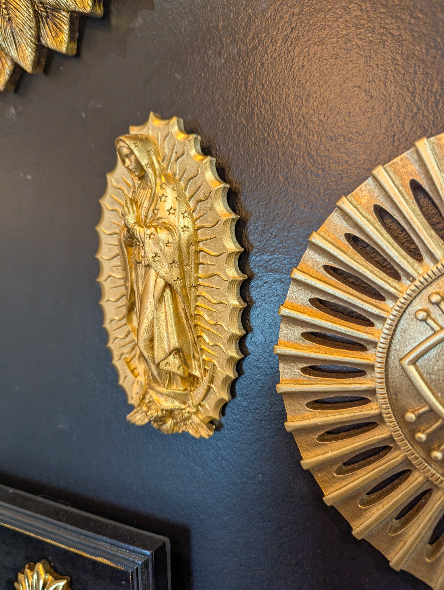 Mur de curiosité vierge de guadalupe