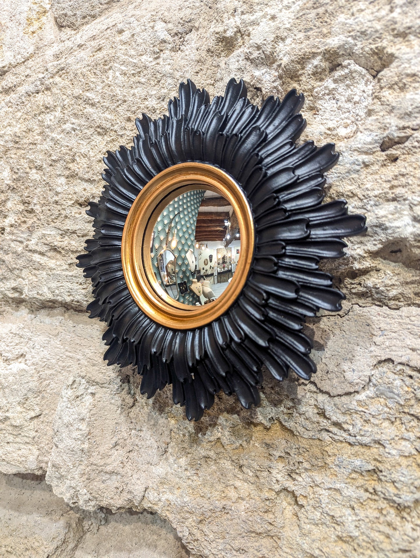 Miroir convexe miroir de sorciere rayonnant