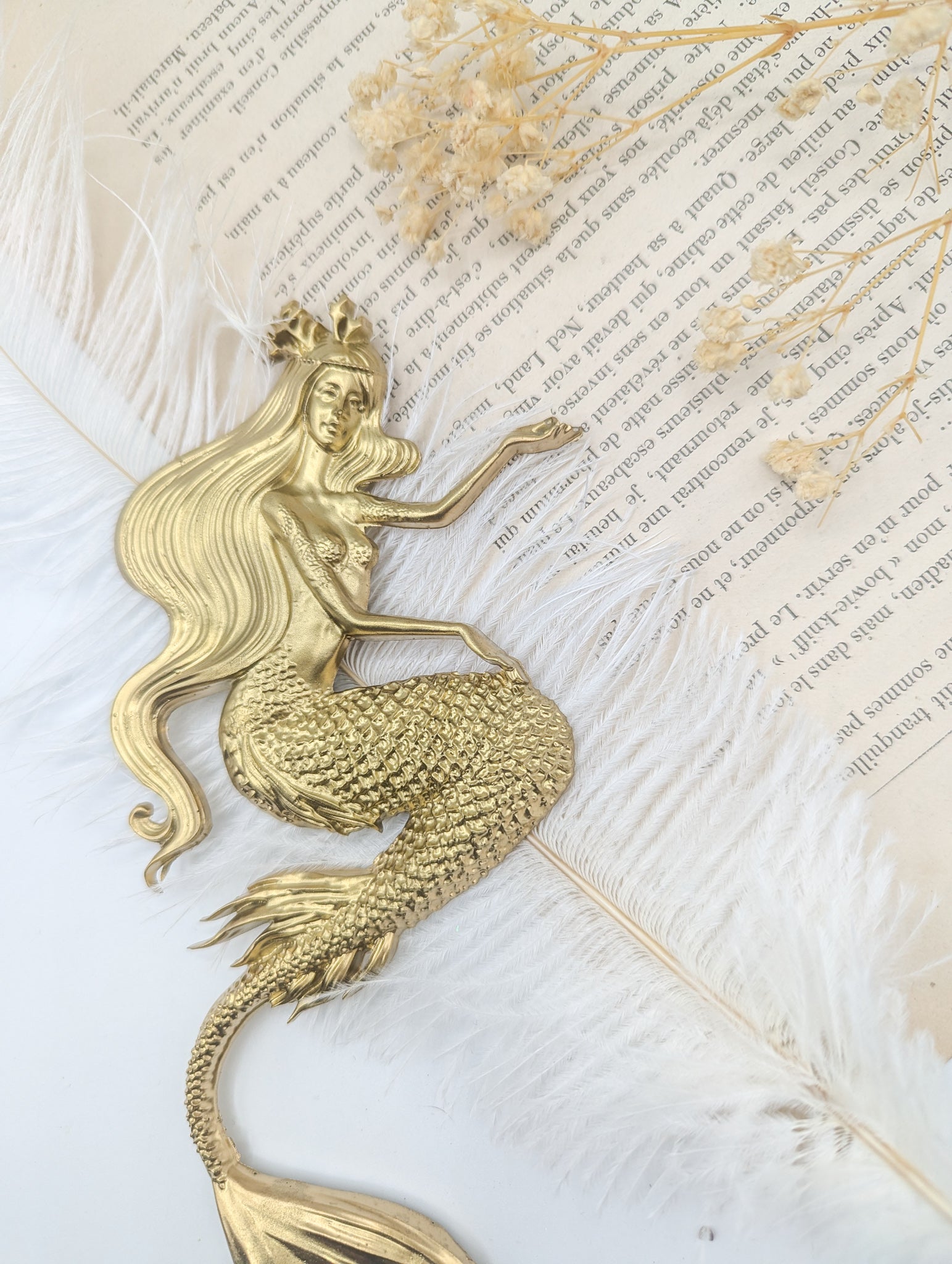 Décoration sirène fantastique pour chambre salon ou galerie murale